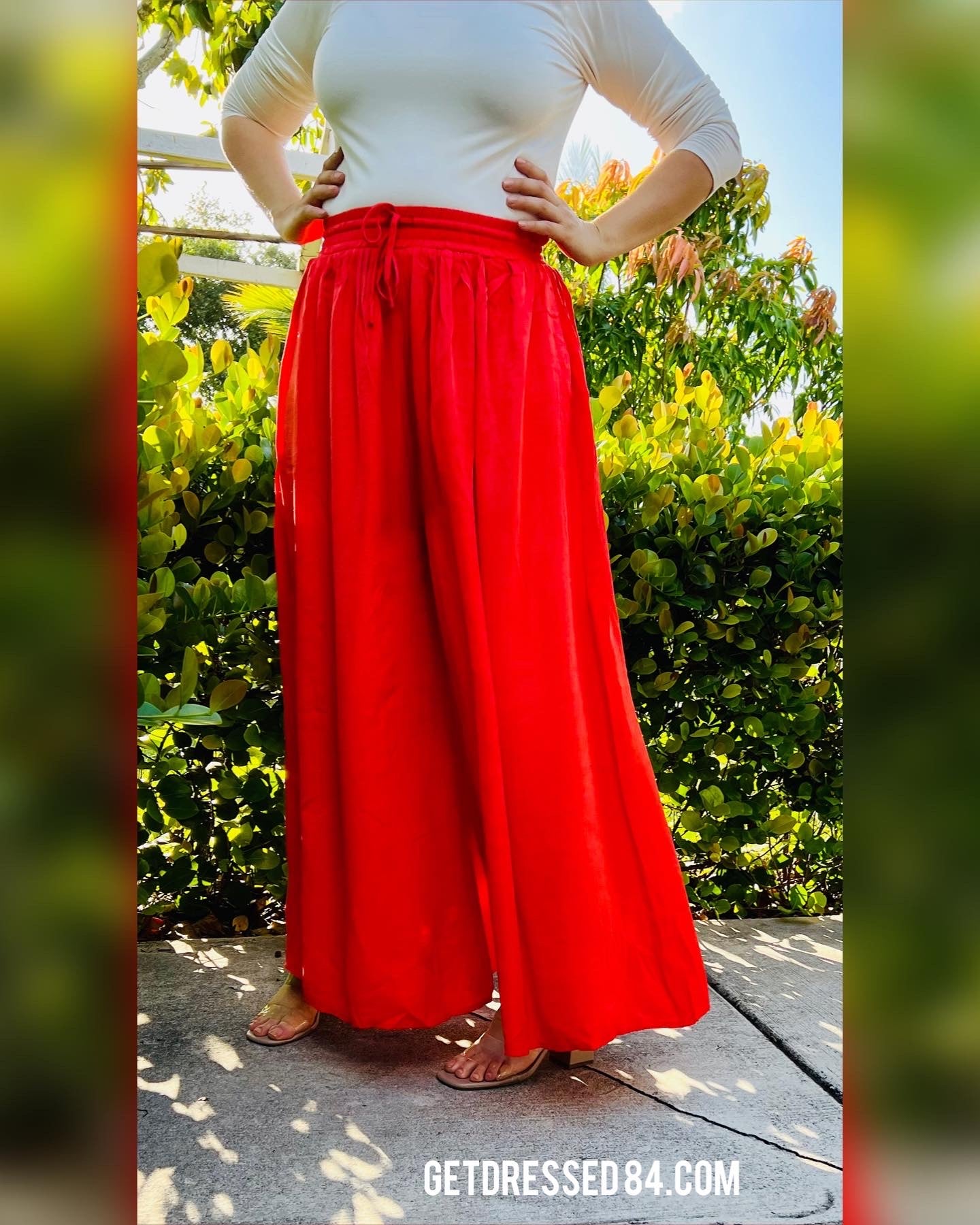 Intense Peach Palazzo Getdressed84