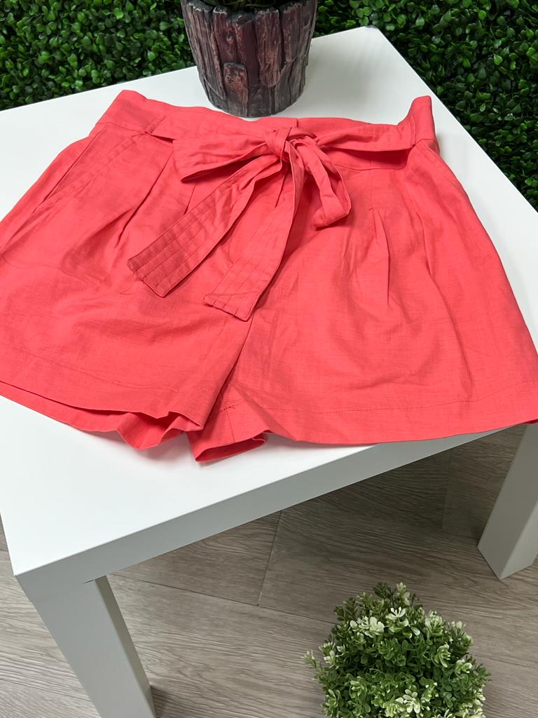 Pleat Front Short